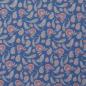 Preview: Paisley Bird by jolijou - Kleines Paisley Muster mit Vögel, himmelblau